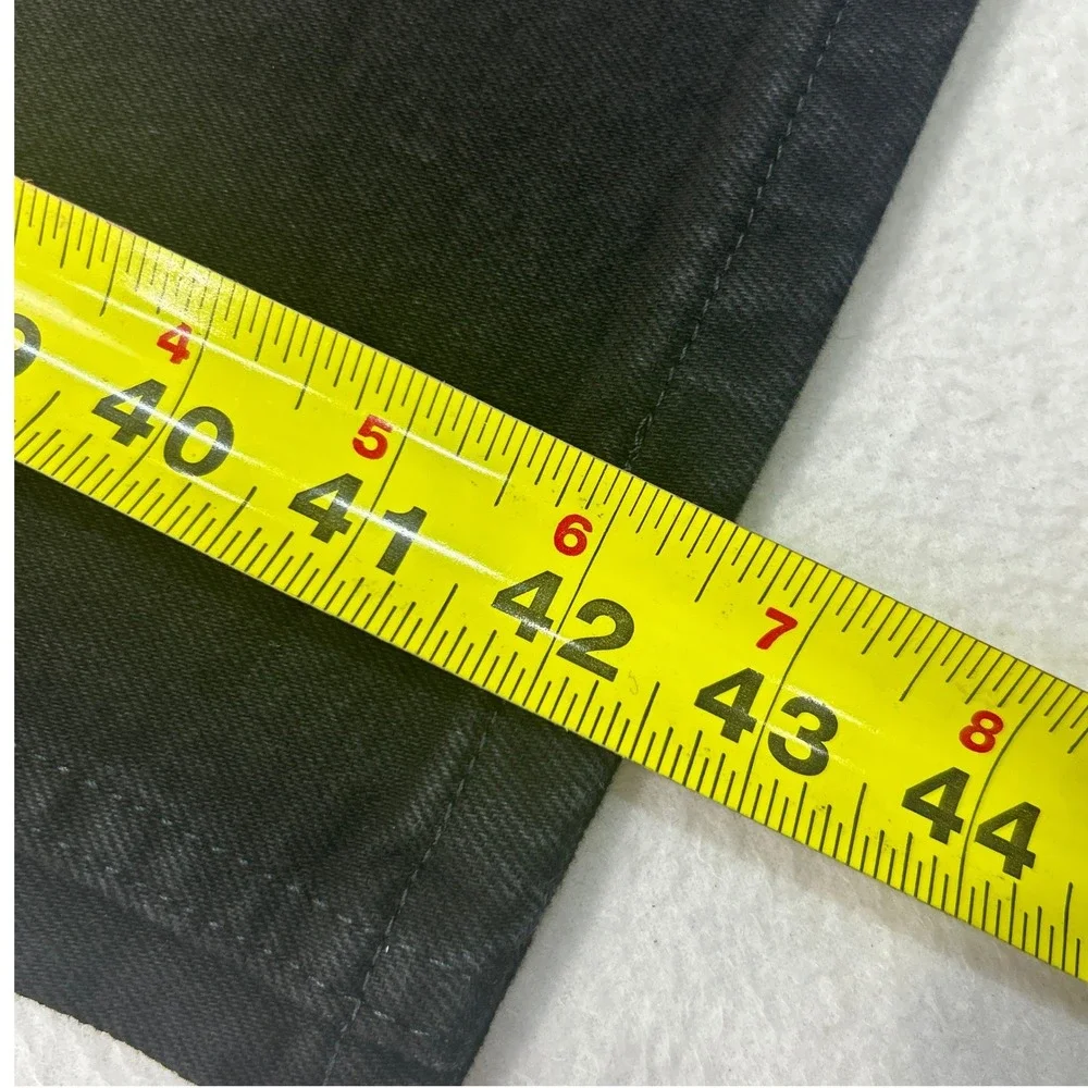 Wrangler Regular Fit Black Straight Leg Flex Jeans 36x30 109TRGFCB Mens